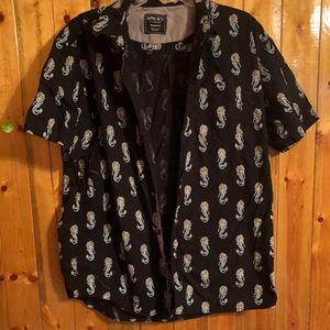 Button Up Mermaid Shirt